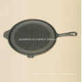 Preseaseond Cast Iron Grill Pan with Cover